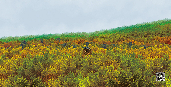 十張橫幅《守林人》系列（圖ZMTkyMzU4NDg4） - 商業(yè)插畫(huà) - 站酷設(shè)計(jì)師畫(huà)如人生原創(chuàng)素材 - 站酷ZCOOL