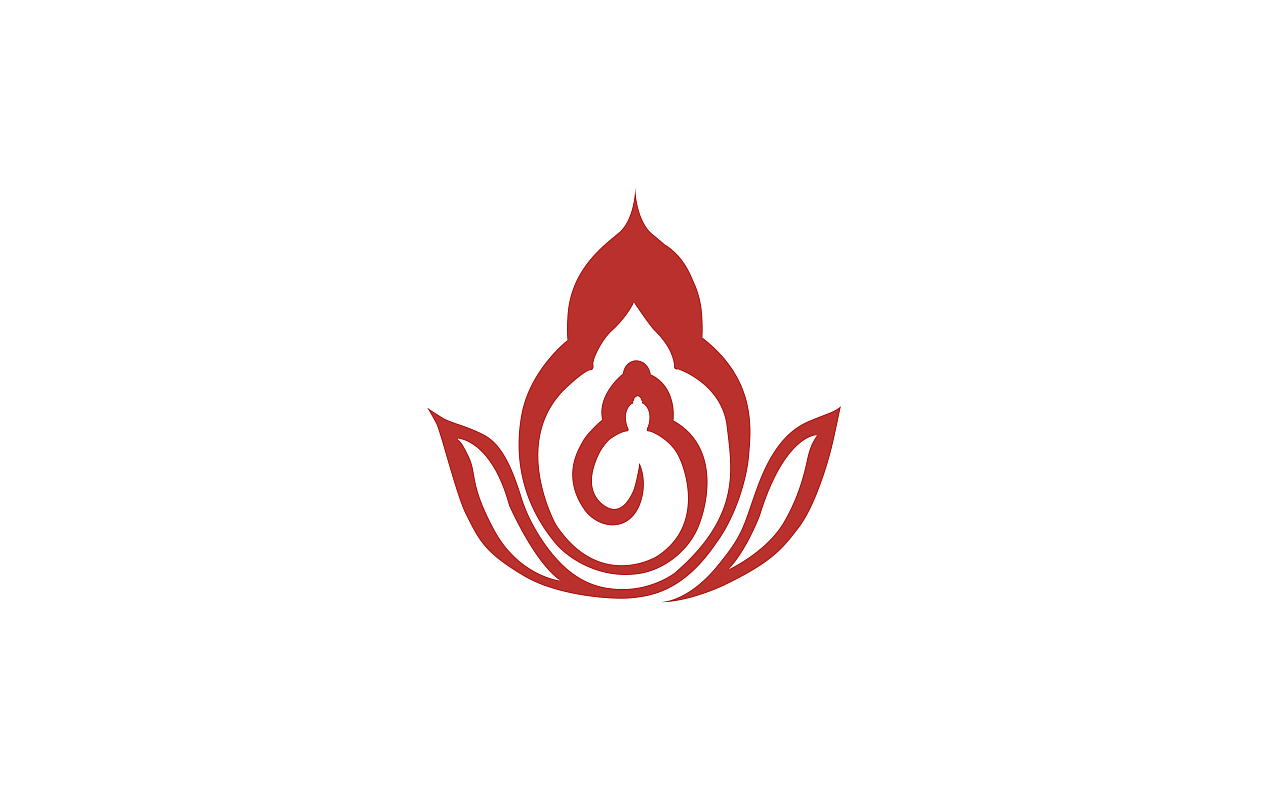 佛教logo设计图图片