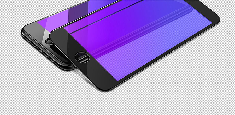 钢化膜精修练习