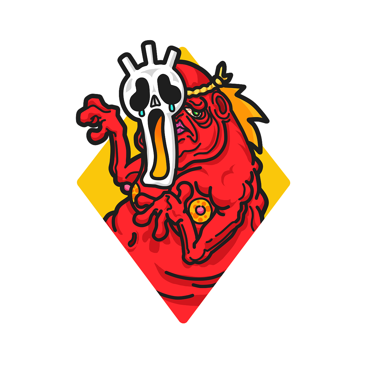 职场撞鬼图（图ZMTgyODcxNjI4） - 商业插画 - 站酷设计师西恩惠原创素材 - 站酷ZCOOL