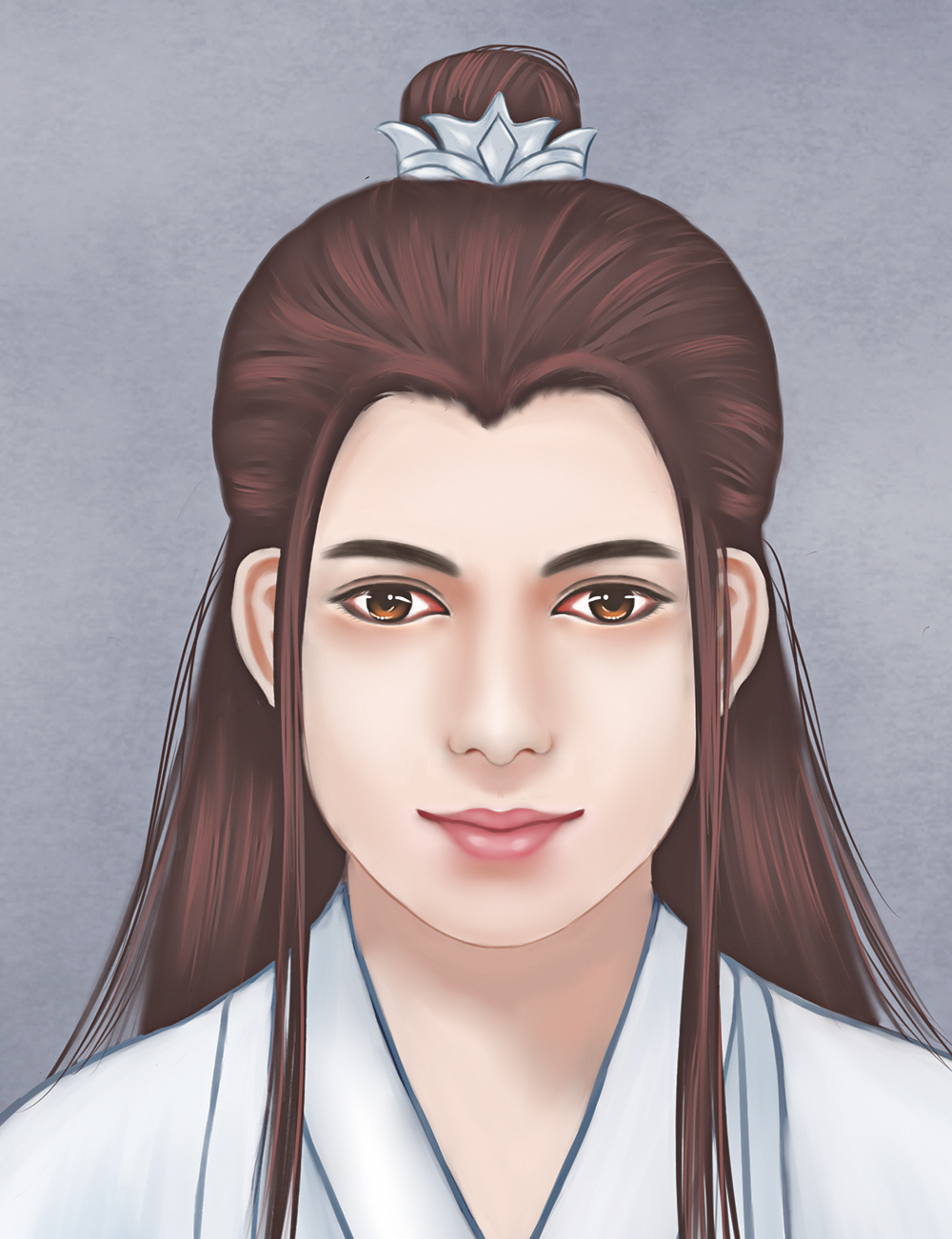 插画—古装美男