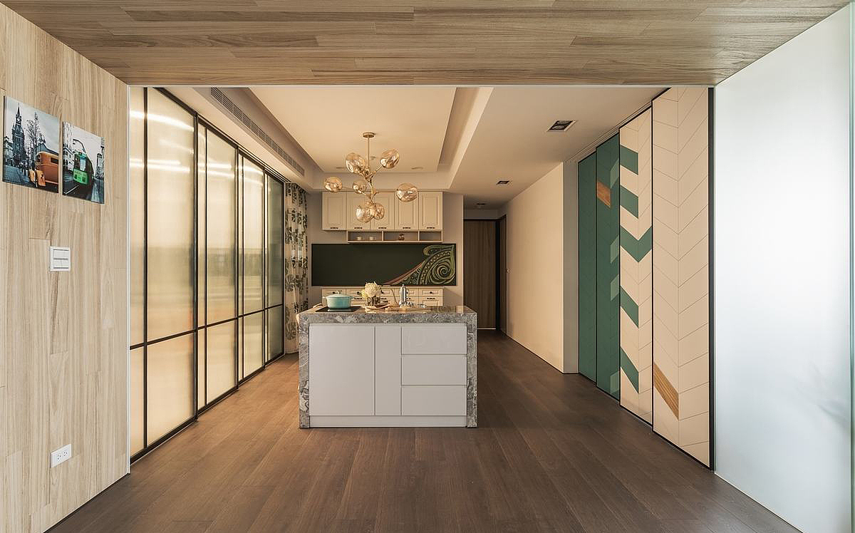 郑州专业别墅设计工作室-北欧风休闲大平层别墅设计图