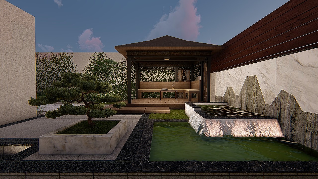 庭院设计|空间|景观设计|鬼汁_原创作品-站酷zcool