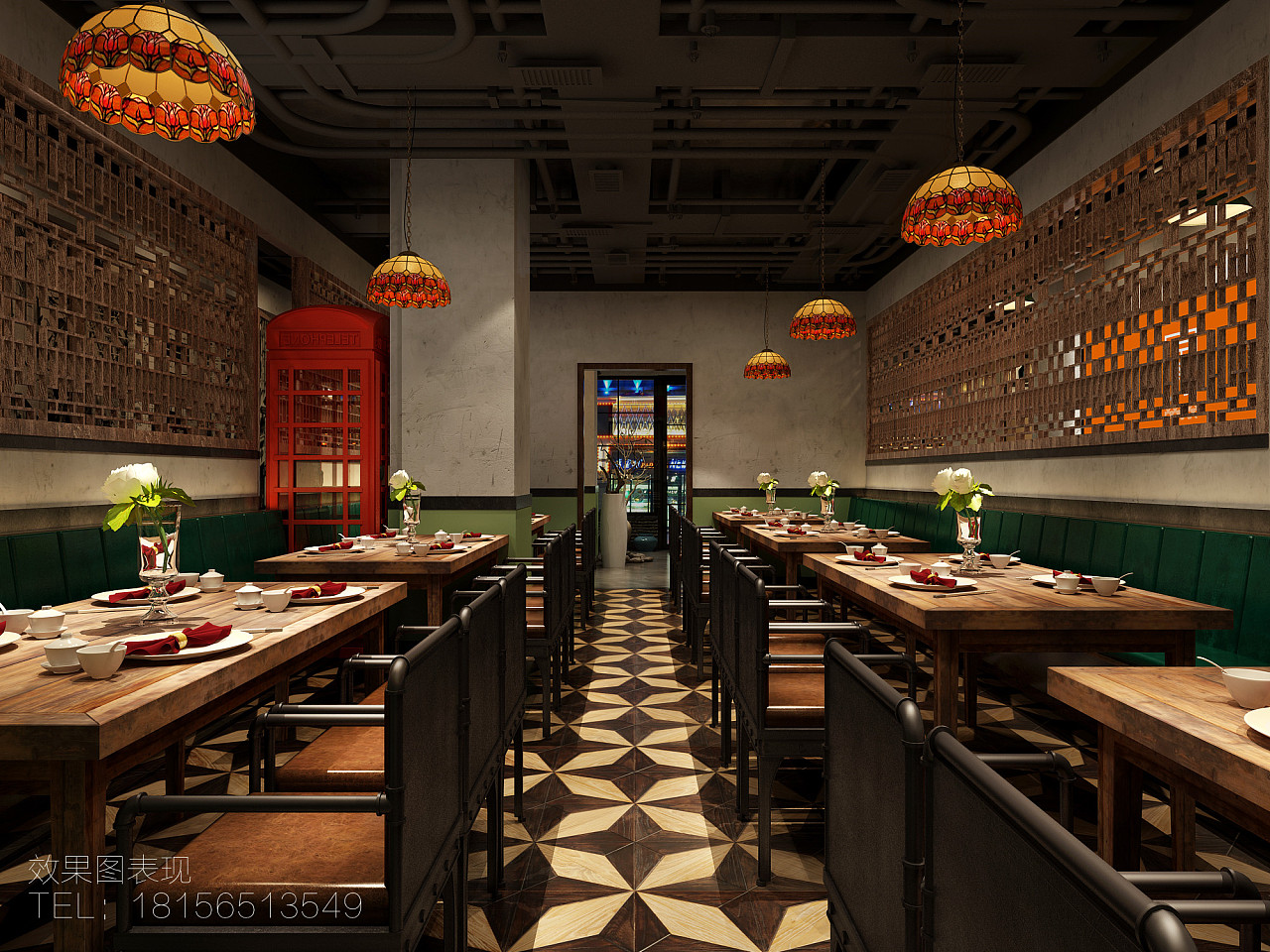 上海餐厅设计如何瞬间让人有“画面感”勾住顾客|七原空间设计