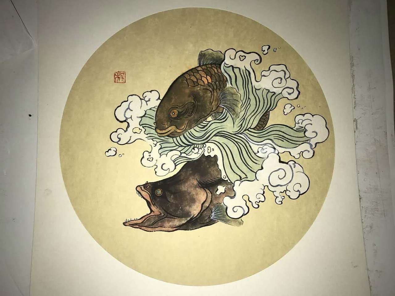 原创国画小品（图ZMTU4MzQyNDM2） - 绘画 - 站酷设计师二九一枝花原创素材 - 站酷ZCOOL