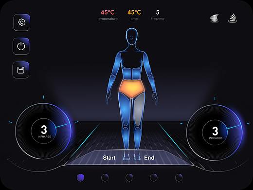 医疗仪器界面 硬件类界面 人工智能