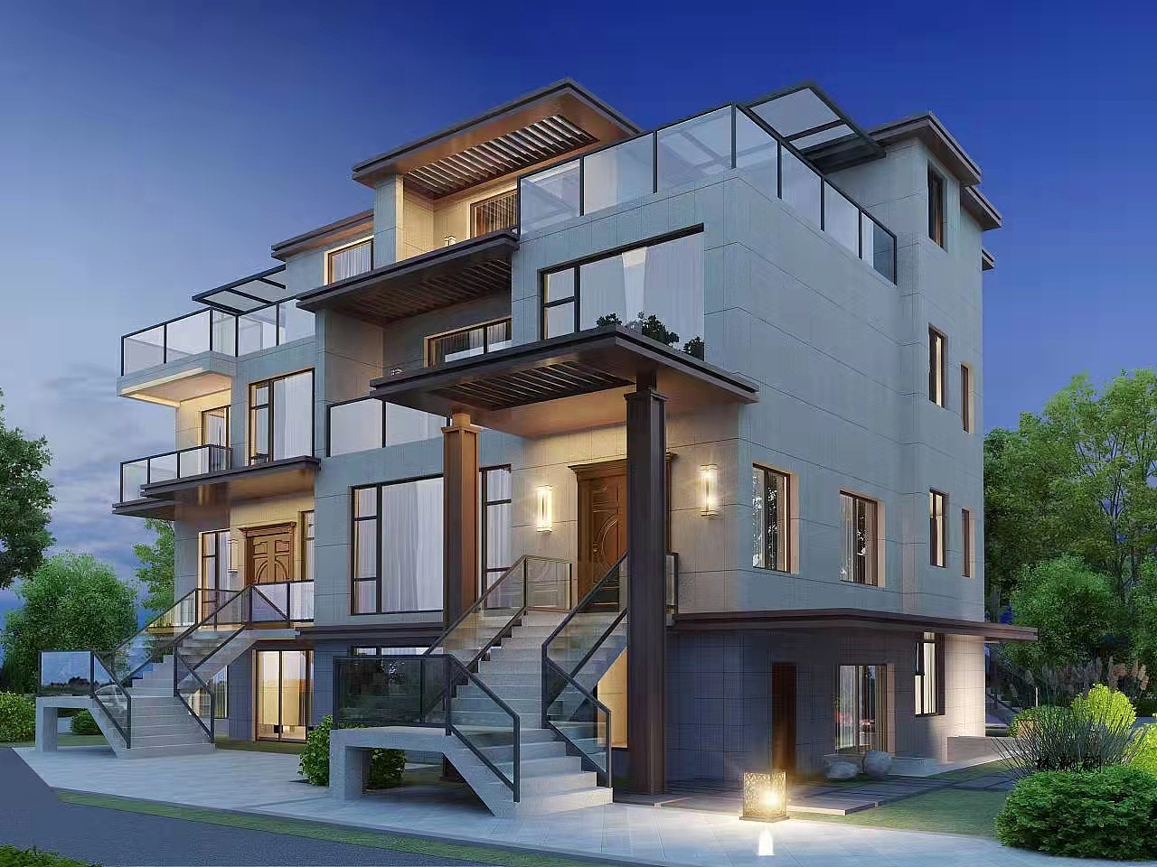 室外效果图表现