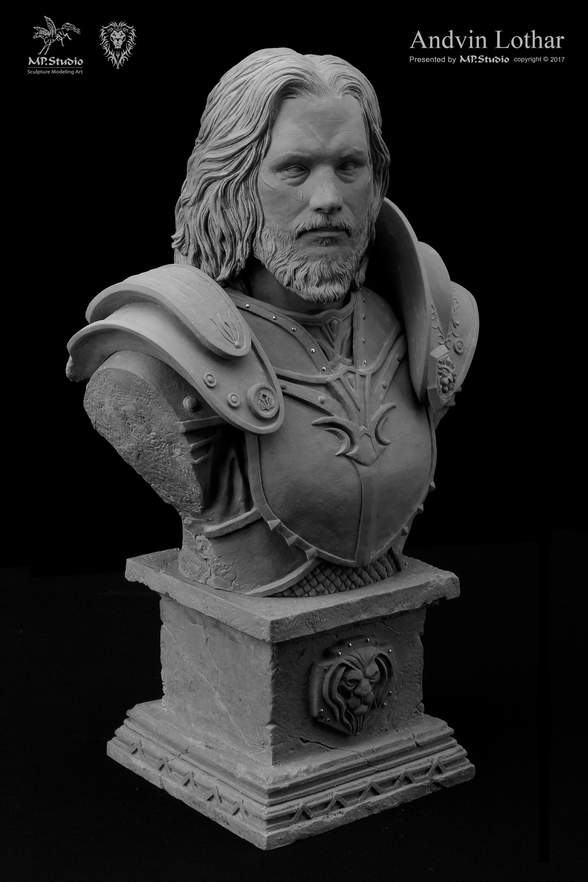 mp studio【lothar-洛萨】胸像!(手雕原型)