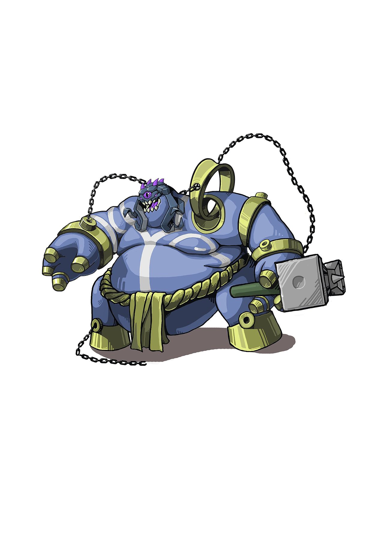 怪兽|插画|游戏原画|嚯啊哈哈哈啊_原创作品-站酷zcool