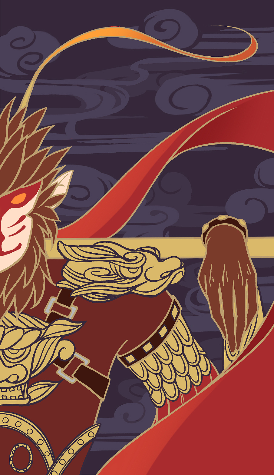 大圣归来-男神人物卡（图ZMzQzMjQ2NjQ=） - 商业插画 - 站酷设计师Aimee_Zou原创素材 - 站酷ZCOOL