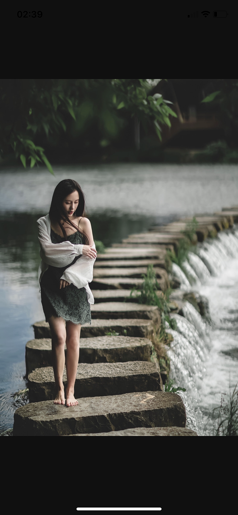 湖景#美女#（图ZMjE2NTEyMjQ4） - 人像摄影 - 站酷设计师CM川沐原创素材 - 站酷ZCOOL