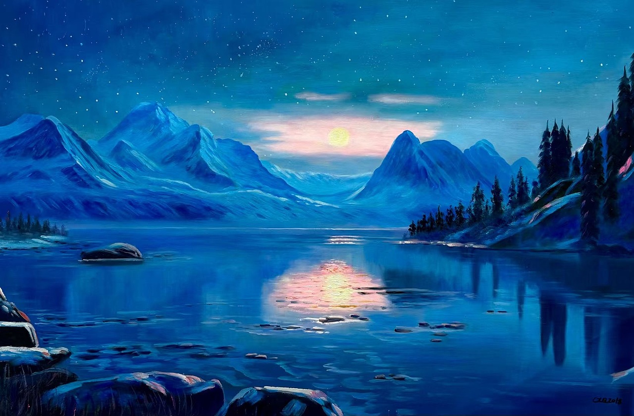 曹小钦油画作品真实价格