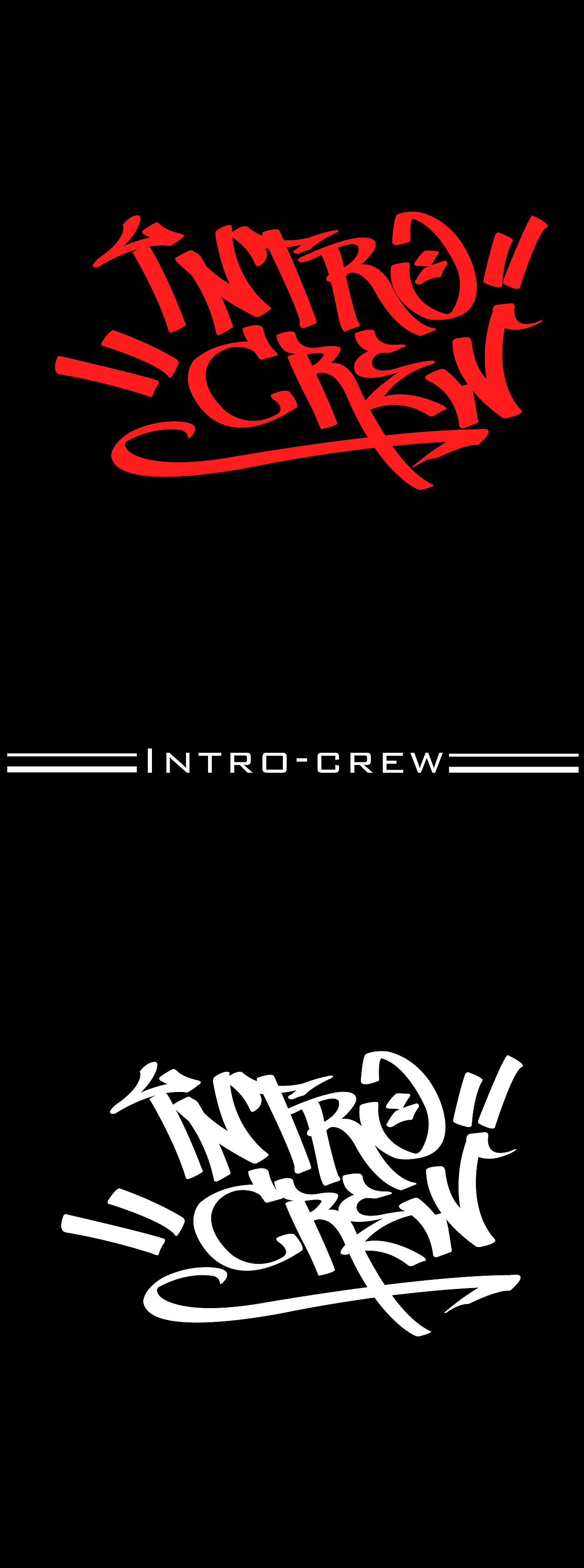 INTRO CREW  一个舞团的衣服图案 简称IC舞团