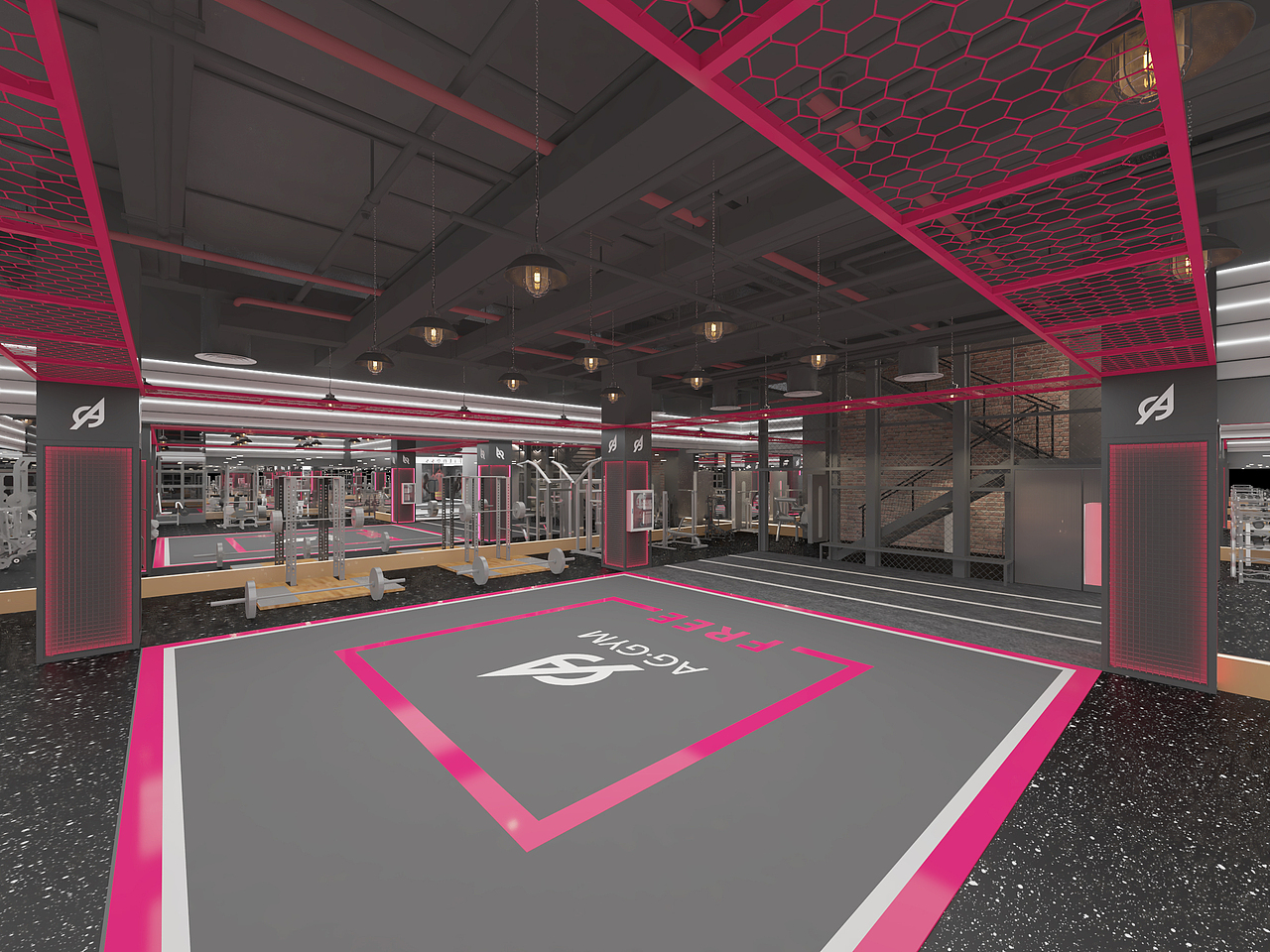 【新作】LK DESIGN 刘柯设计 | AG先锋健身房