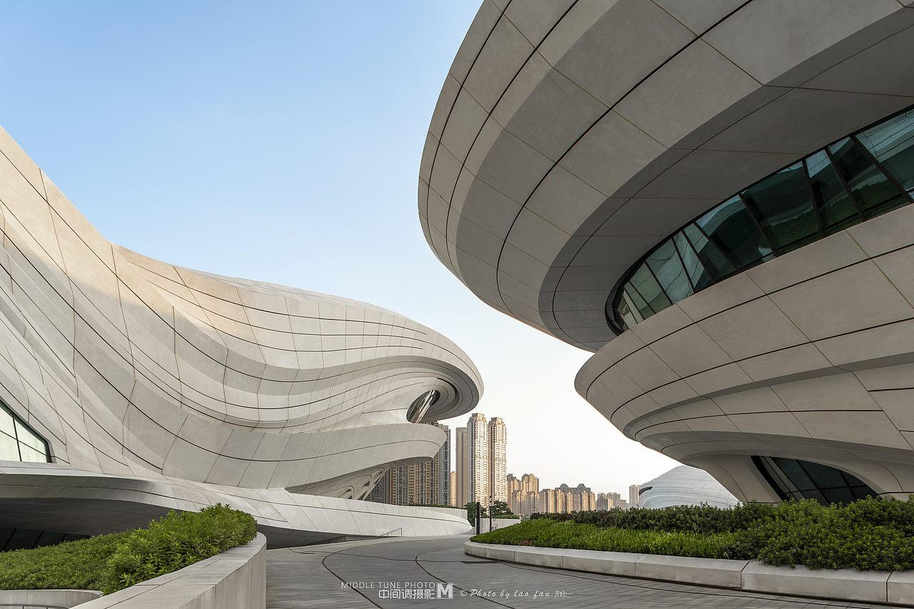 长沙梅溪湖国际文化艺术中心_建筑空间摄影老范-站酷zcool