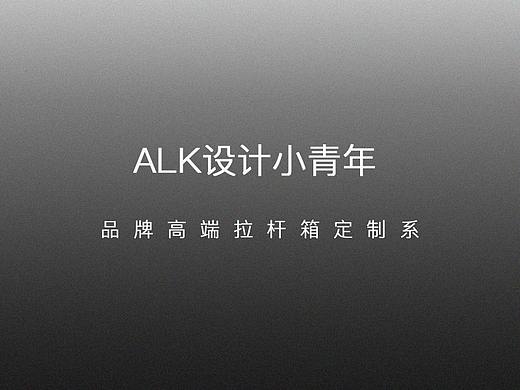 高端拉杆箱详情设计