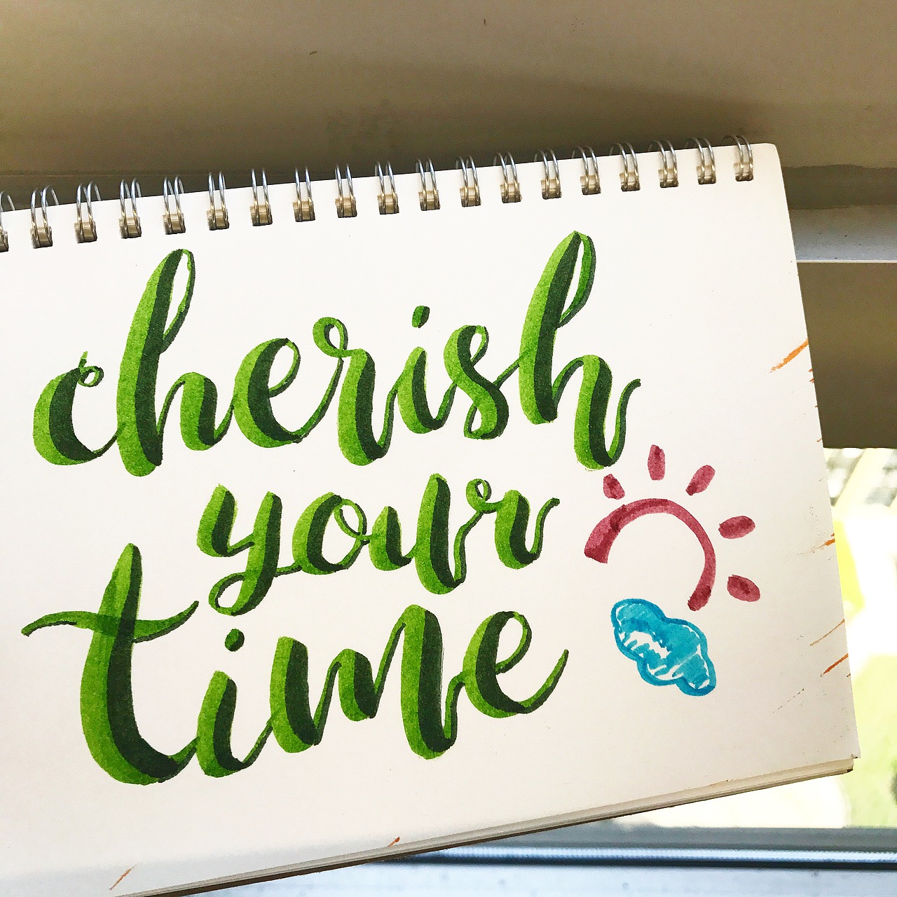 Brush lettering 日常联系（图ZOTI5Mzc5NzI=） - 书法 - 站酷设计师大强很忙原创素材 - 站酷ZCOOL