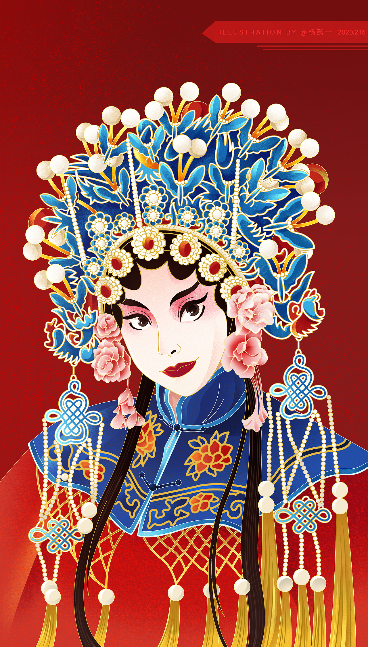 京剧人物-练习（图ZMTk1NzYzMTEy） - 创作习作 - 站酷设计师杨懿一原创素材 - 站酷ZCOOL