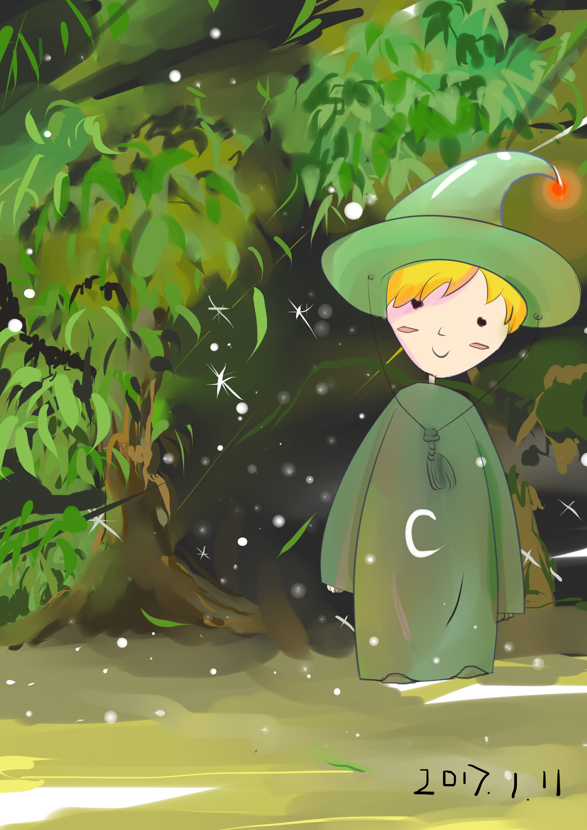 【减压画】男孩