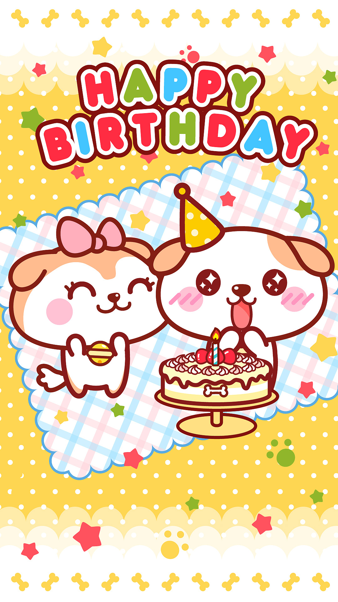 秋田君生日快乐系列插画