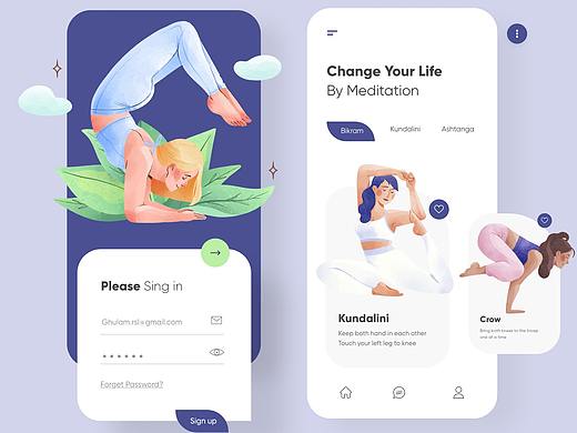 UI设计运动类APP，快来接收灵感！