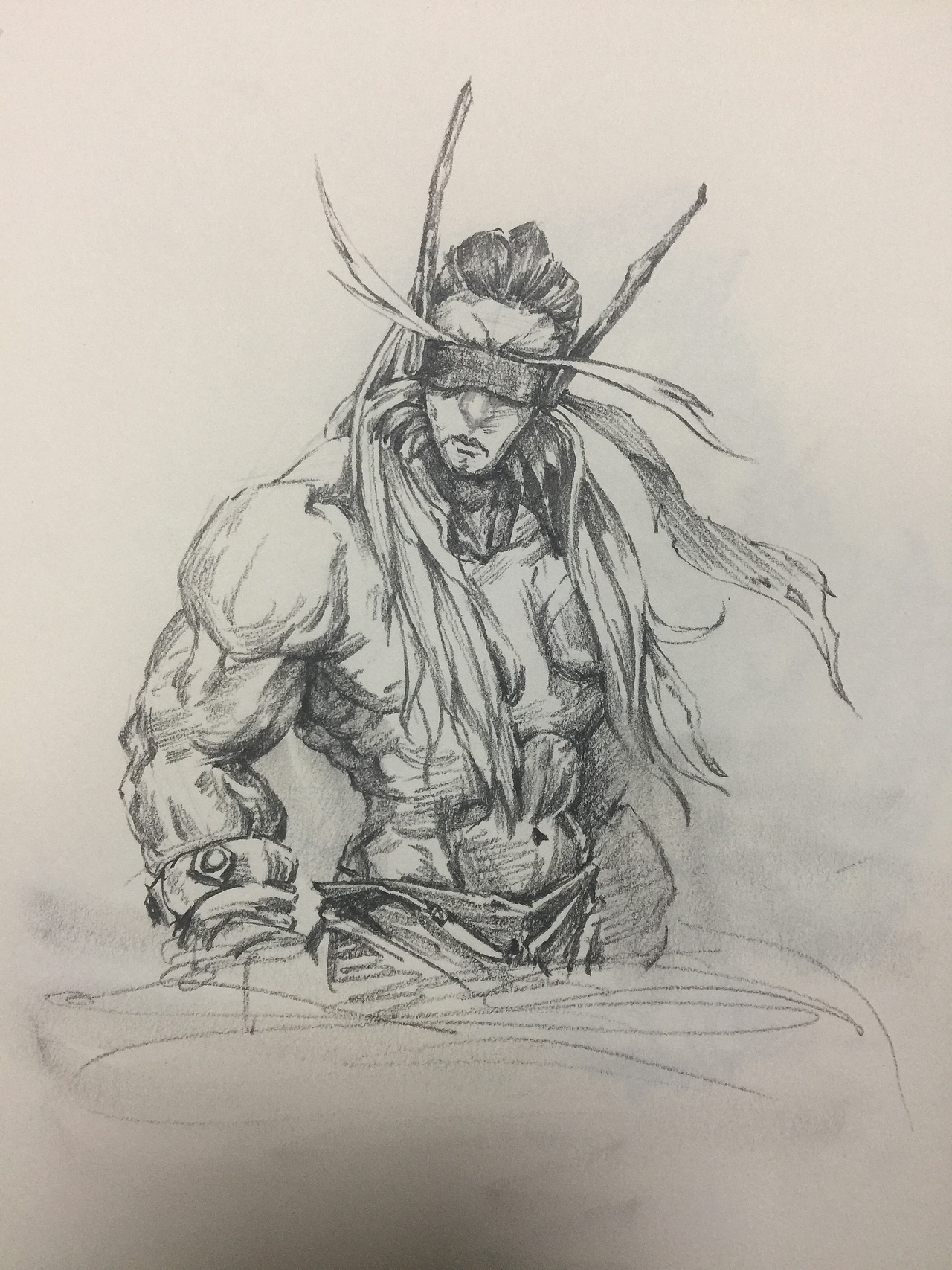 游戏角色速写练习