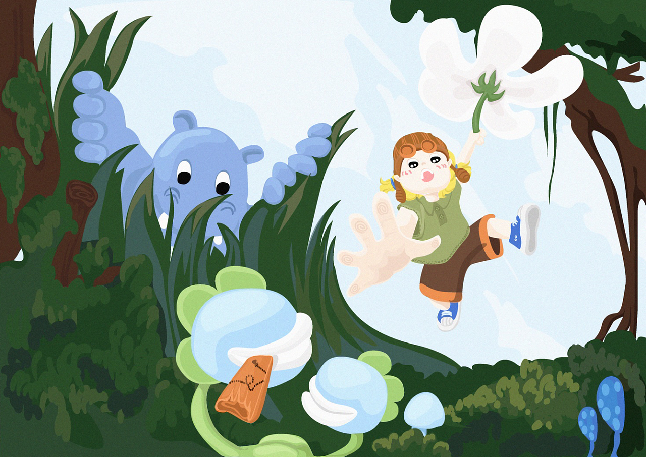 2021插画作品合集（图ZMjgzMDgwNDc2） - 儿童插画 - 站酷设计师南岛扎姆原创素材 - 站酷ZCOOL