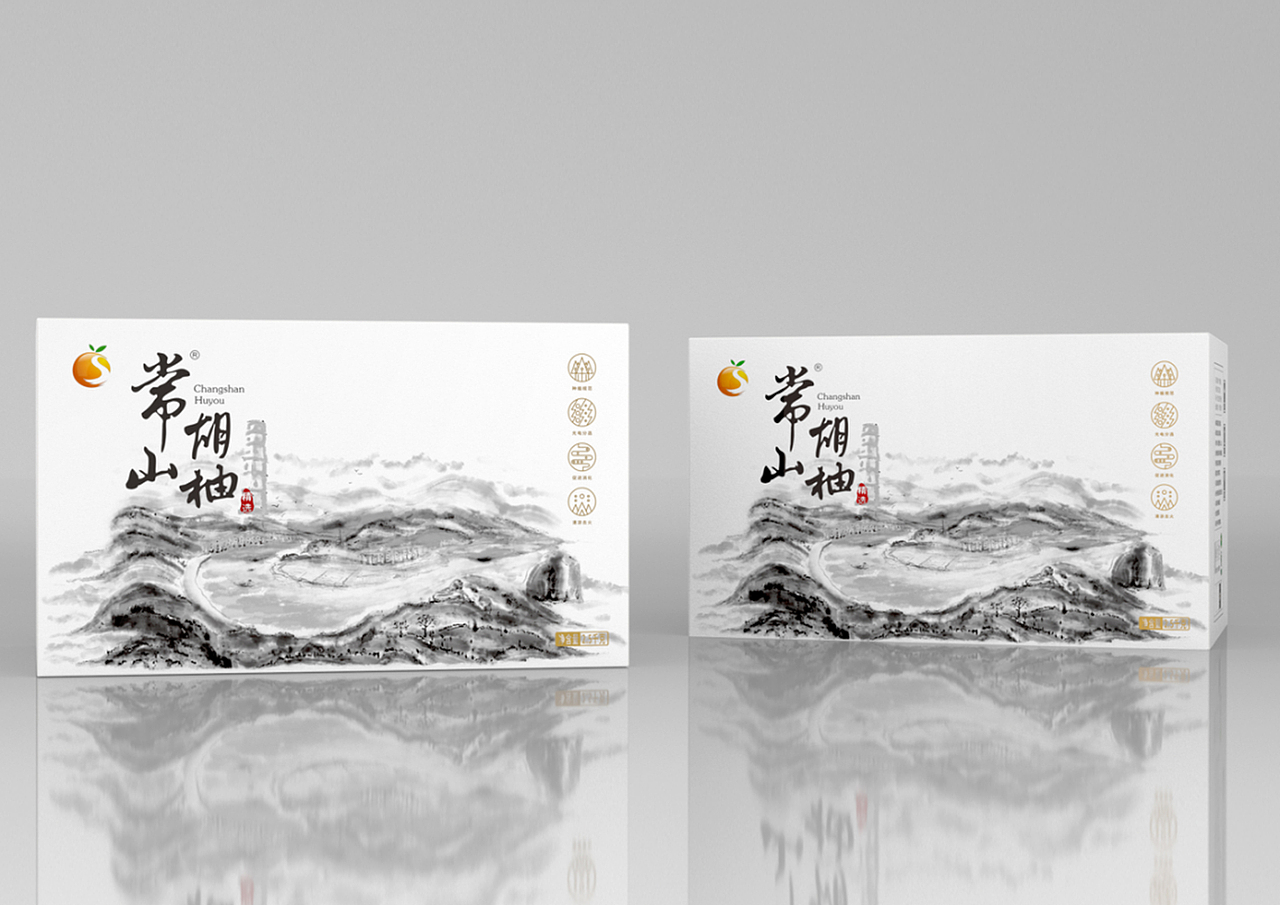 “常山胡柚”高端品牌包装设计