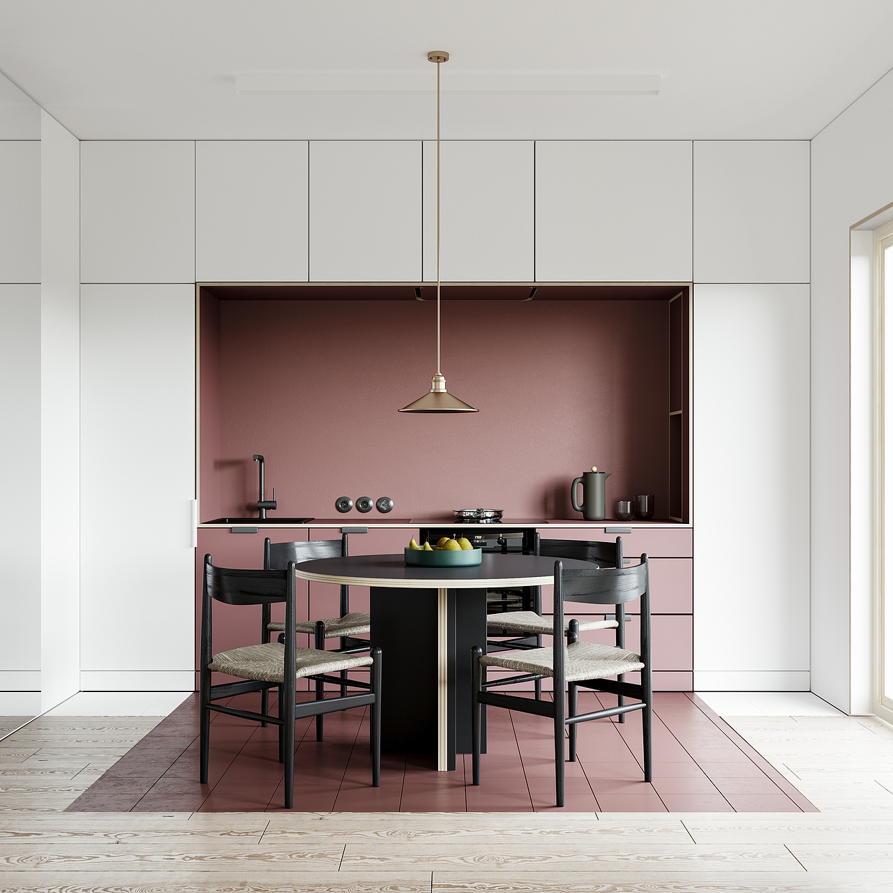 国外公寓写实表现