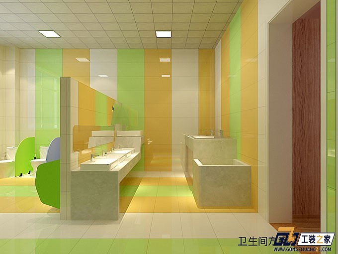 原创作品:西安幼儿喜爱幼儿园装修设计图