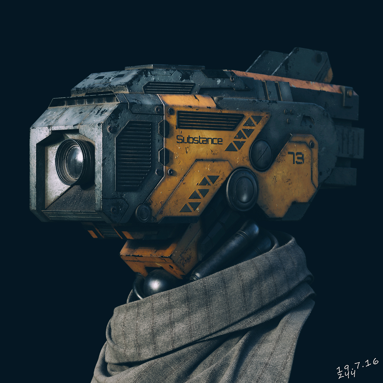 #73侦查机器人（图ZMTgxODczNDgw） - 人物/生物 - 站酷设计师Z2222原创素材 - 站酷ZCOOL