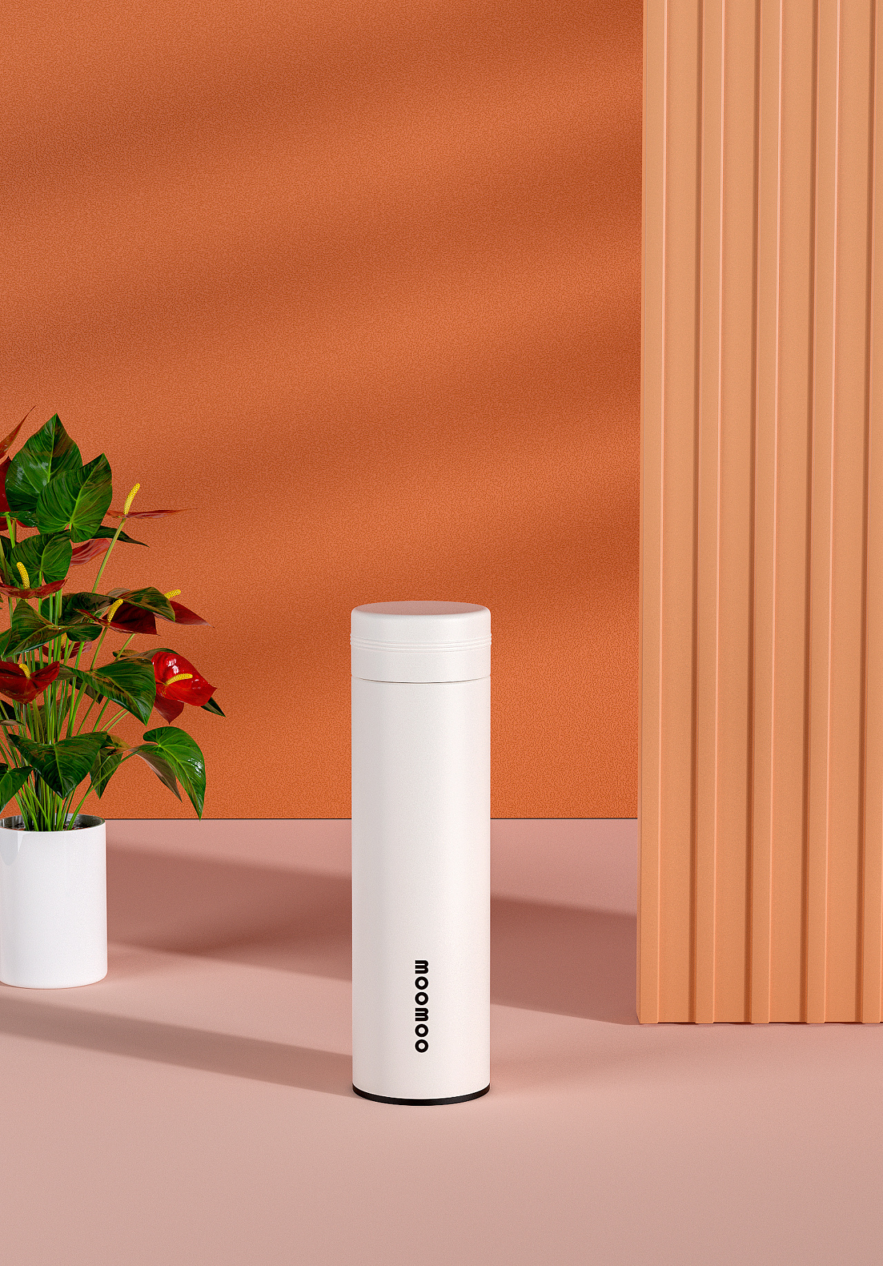 保温杯c4d建模rs渲染练习作品