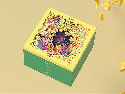 品品逗嘴-谜汁无骨凤爪敦煌博物馆礼盒