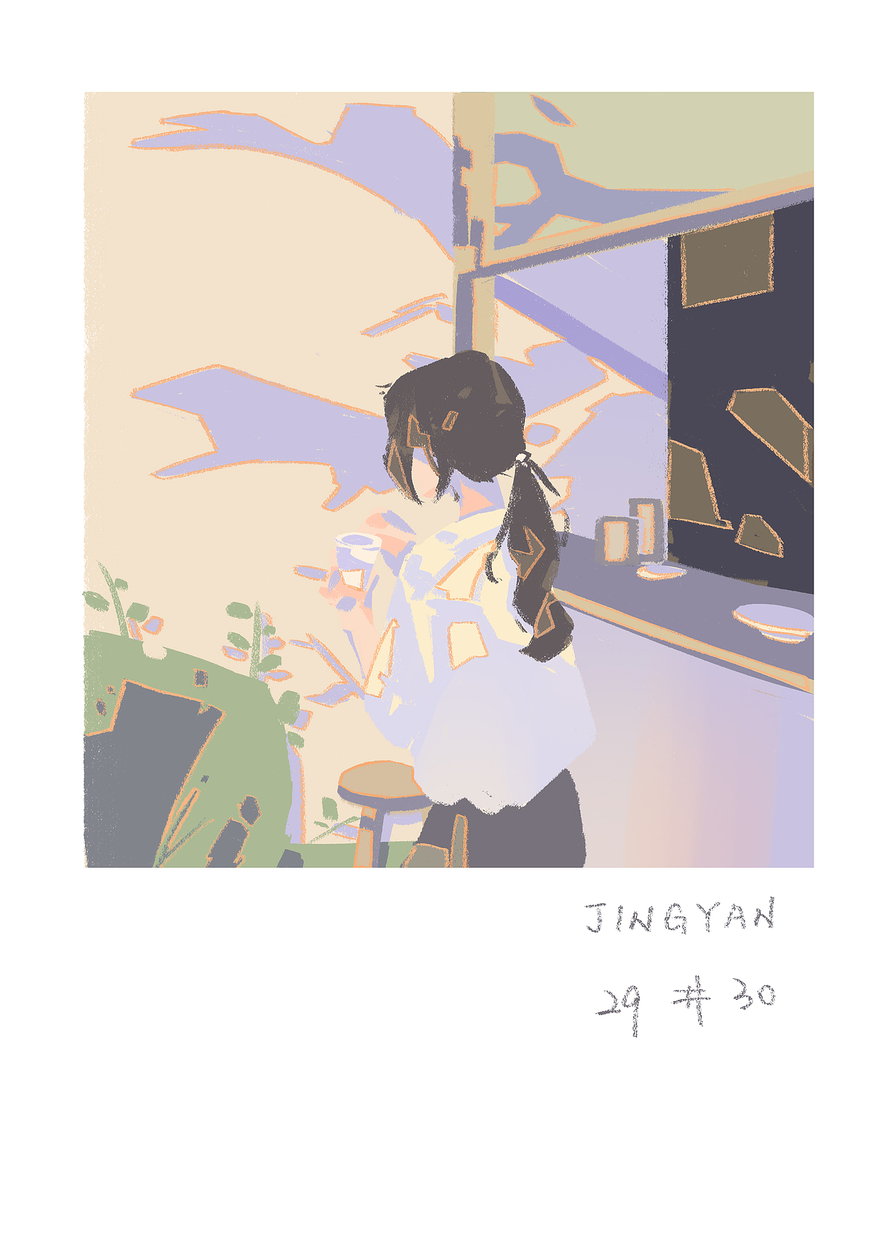 色彩日涂（图ZMjkzNTE5ODQ0） - 商业插画 - 站酷设计师晶燕L原创素材 - 站酷ZCOOL