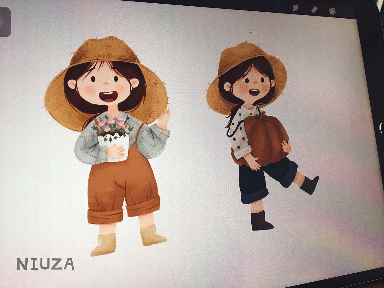 小森林系列（图ZMTI4MDE4MzYw） - 儿童插画 - 站酷设计师牛杂儿原创素材 - 站酷ZCOOL