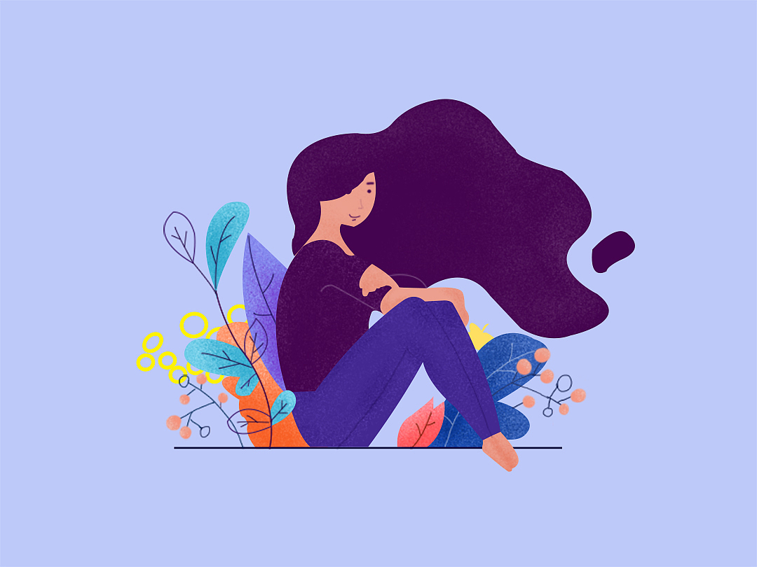 扁平插畫（圖ZMTYwNDAzMjQ4） - 創(chuàng)作習(xí)作 - 站酷設(shè)計師就這樣簡簡單單原創(chuàng)素材 - 站酷ZCOOL