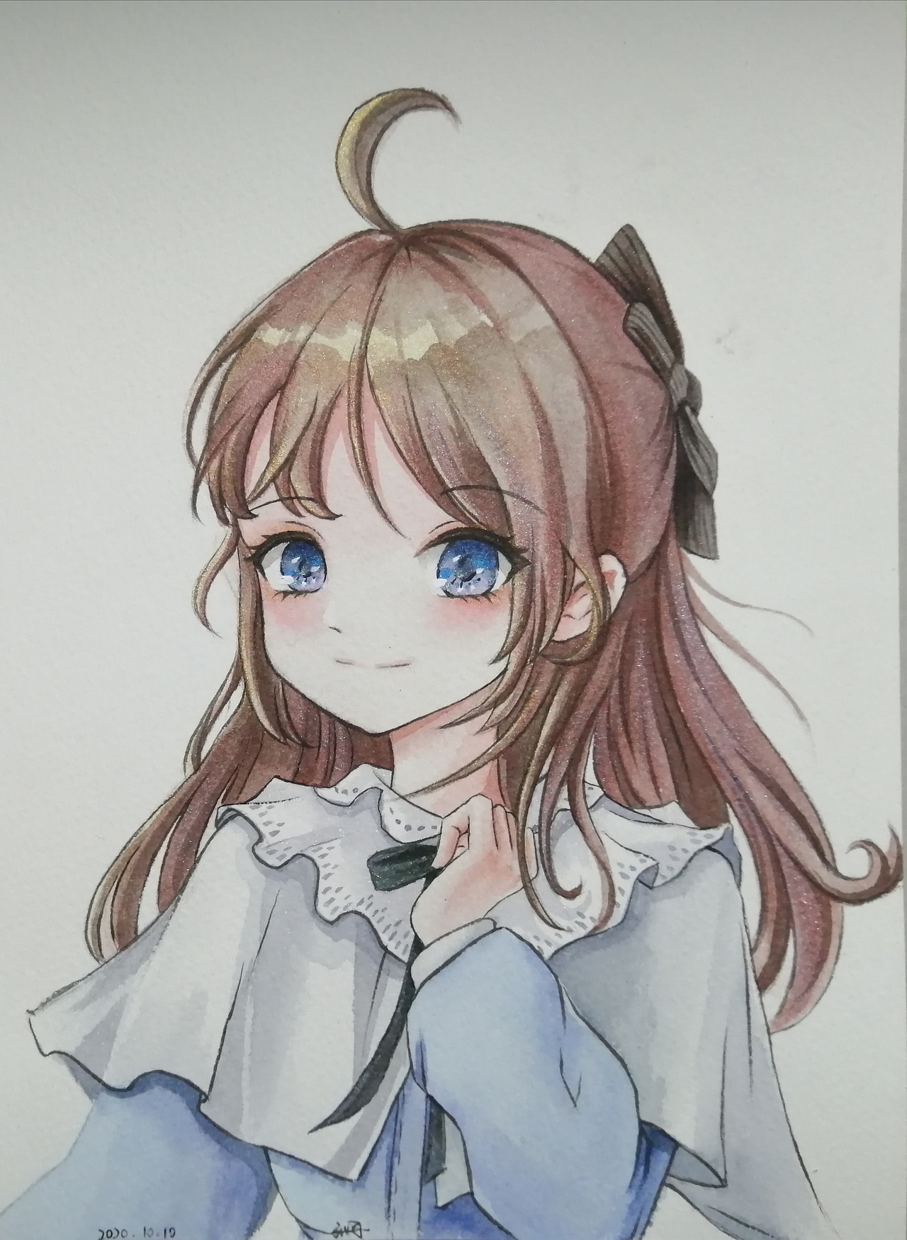 水彩手绘女孩（图ZMjI4MDc4MDc2） - 商业插画 - 站酷设计师蘑菇的菇原创素材 - 站酷ZCOOL