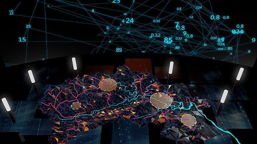 门头沟规划馆沙盘投影（图ZMjI1OTM0NDg=） - 动画/影视 - 站酷设计师单车逃原创素材 - 站酷ZCOOL