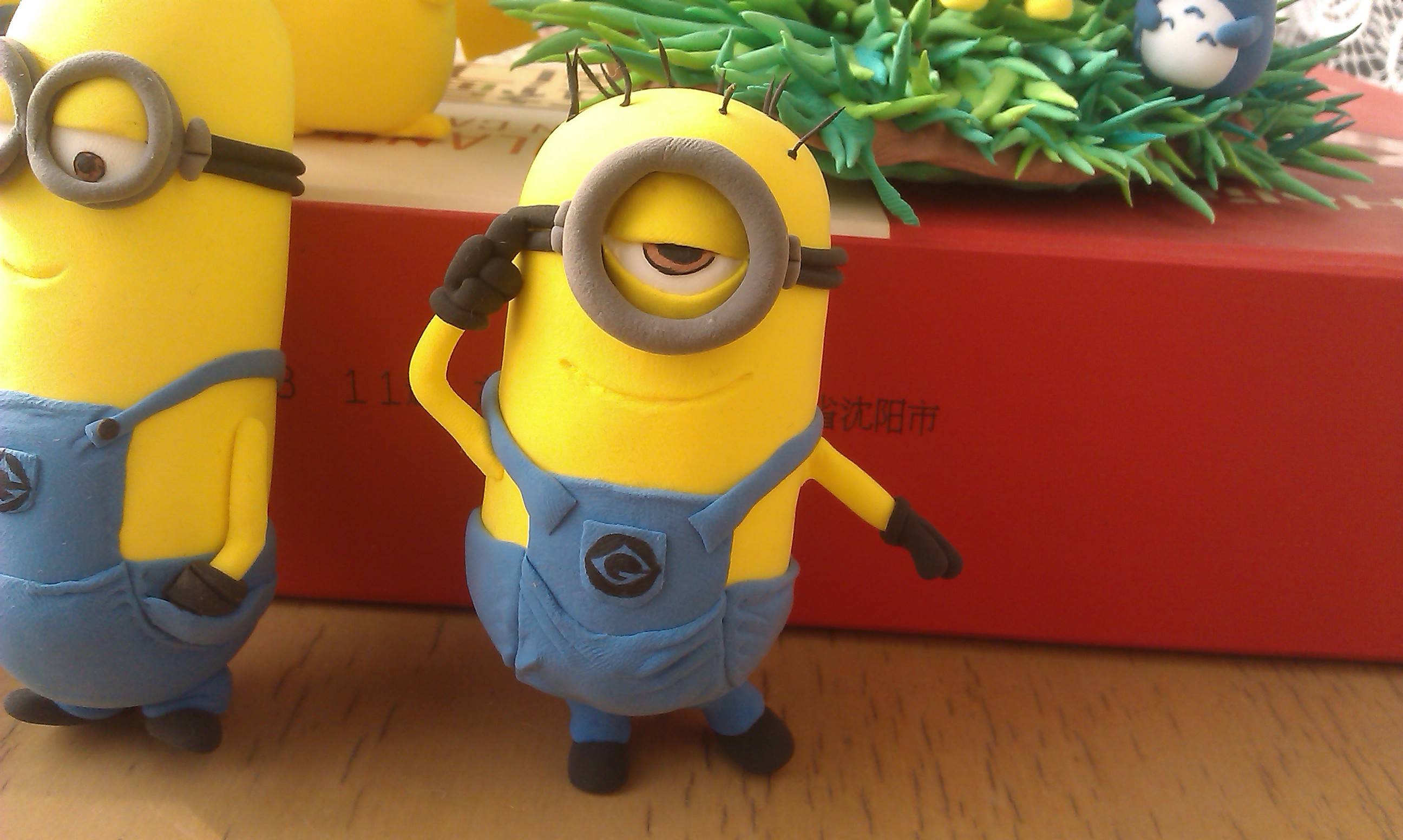 我的粘土世界(又多了一只呆萌的小黄人)