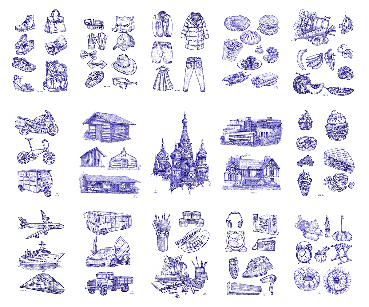 OY手绘·2015个人作品集（图ZNDAzODc0NDg=） - 绘画 - 站酷设计师欧阳鹏杰_OY原创素材 - 站酷ZCOOL