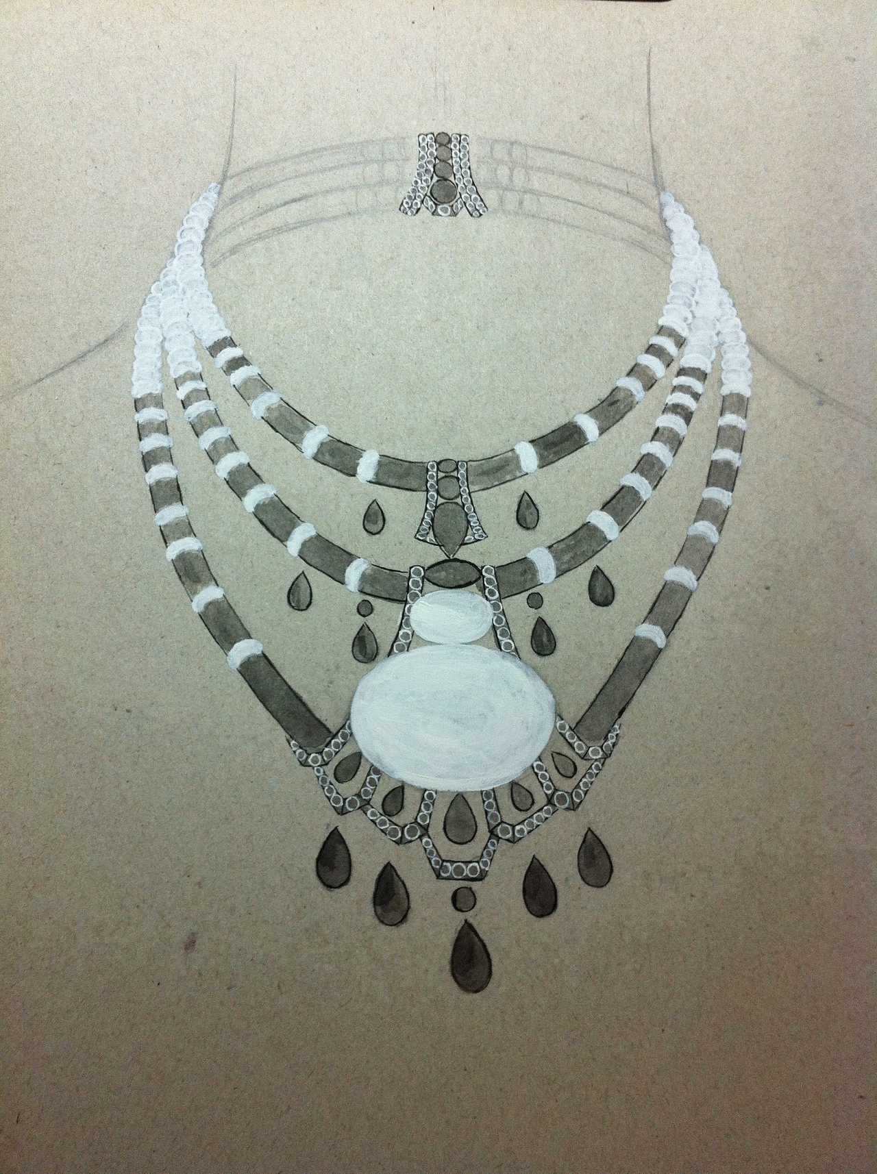 一些首饰手绘（图ZMjk4NTMwNzI=） - 创作习作 - 站酷设计师7_LLL原创素材 - 站酷ZCOOL