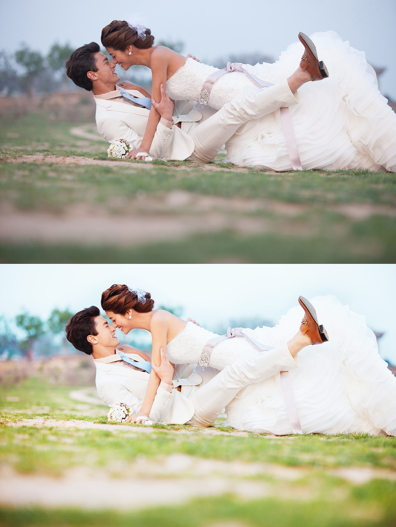 人像后期修图 婚纱照