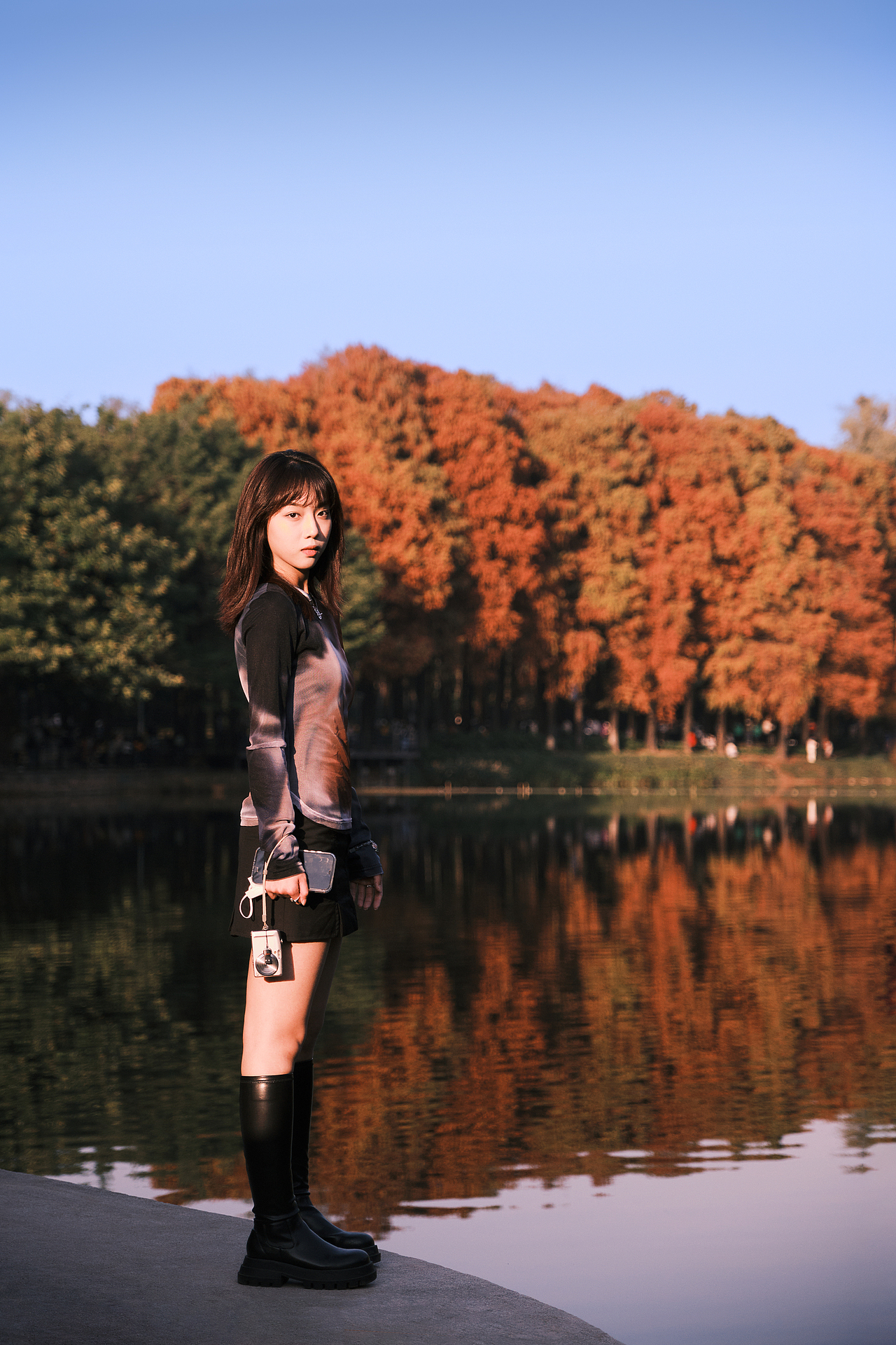 麓湖公园拍摄（图ZMzI3OTQ1Mjk2） - 人像摄影 - 站酷设计师罗减一原创素材 - 站酷ZCOOL