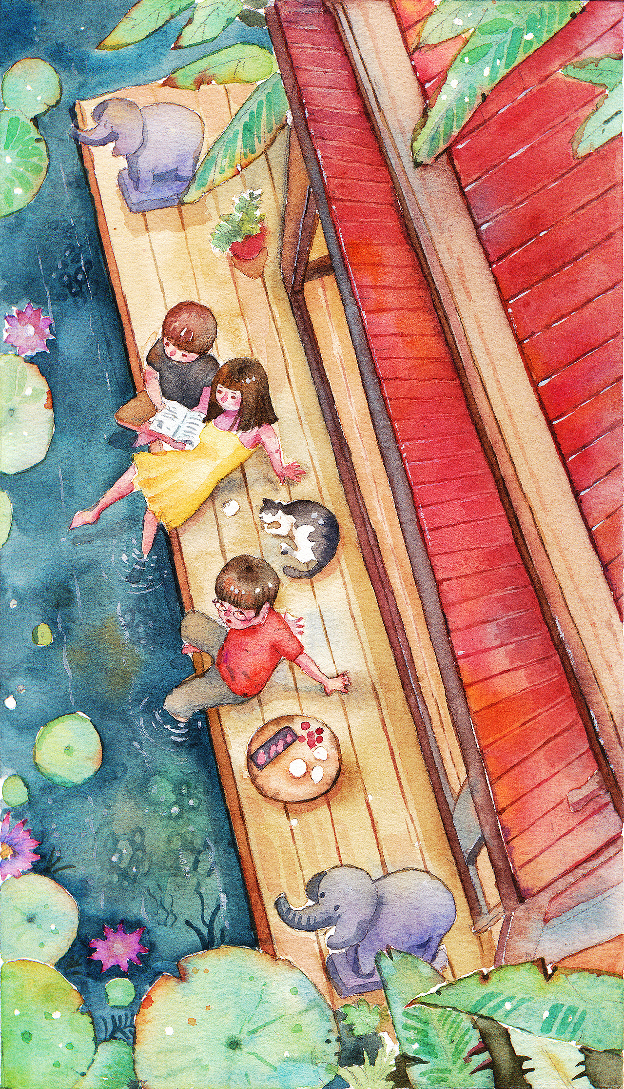 随便画吧。什么风格都来一点。（图ZMTY4NzIxMjY4） - 商业插画 - 站酷设计师千景绘studio原创素材 - 站酷ZCOOL