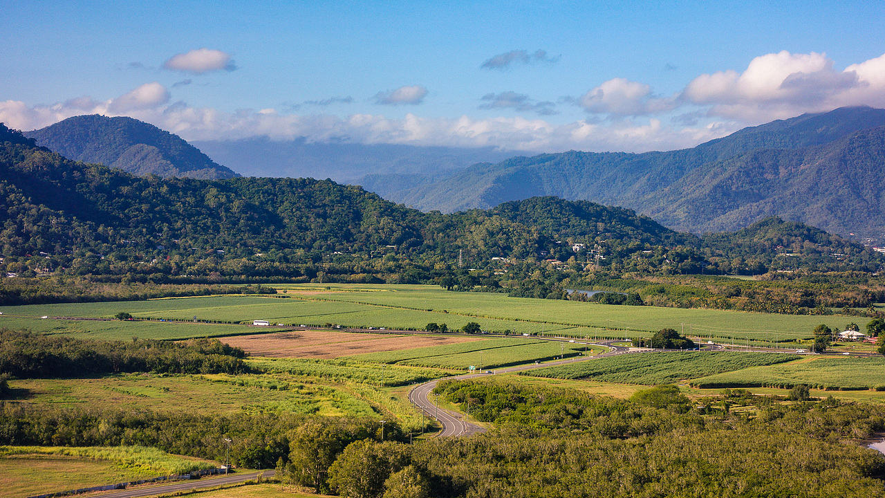 没有山火的澳洲