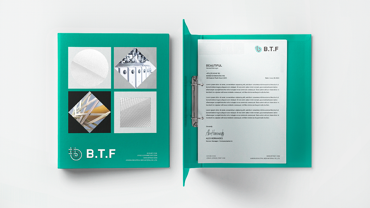 BTF贝尔特福新材料有限公司品牌形象设计