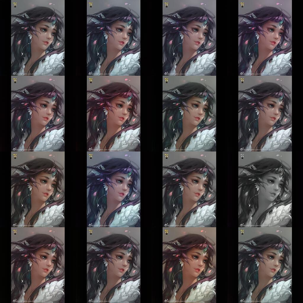 人工智能插画作品游戏原画