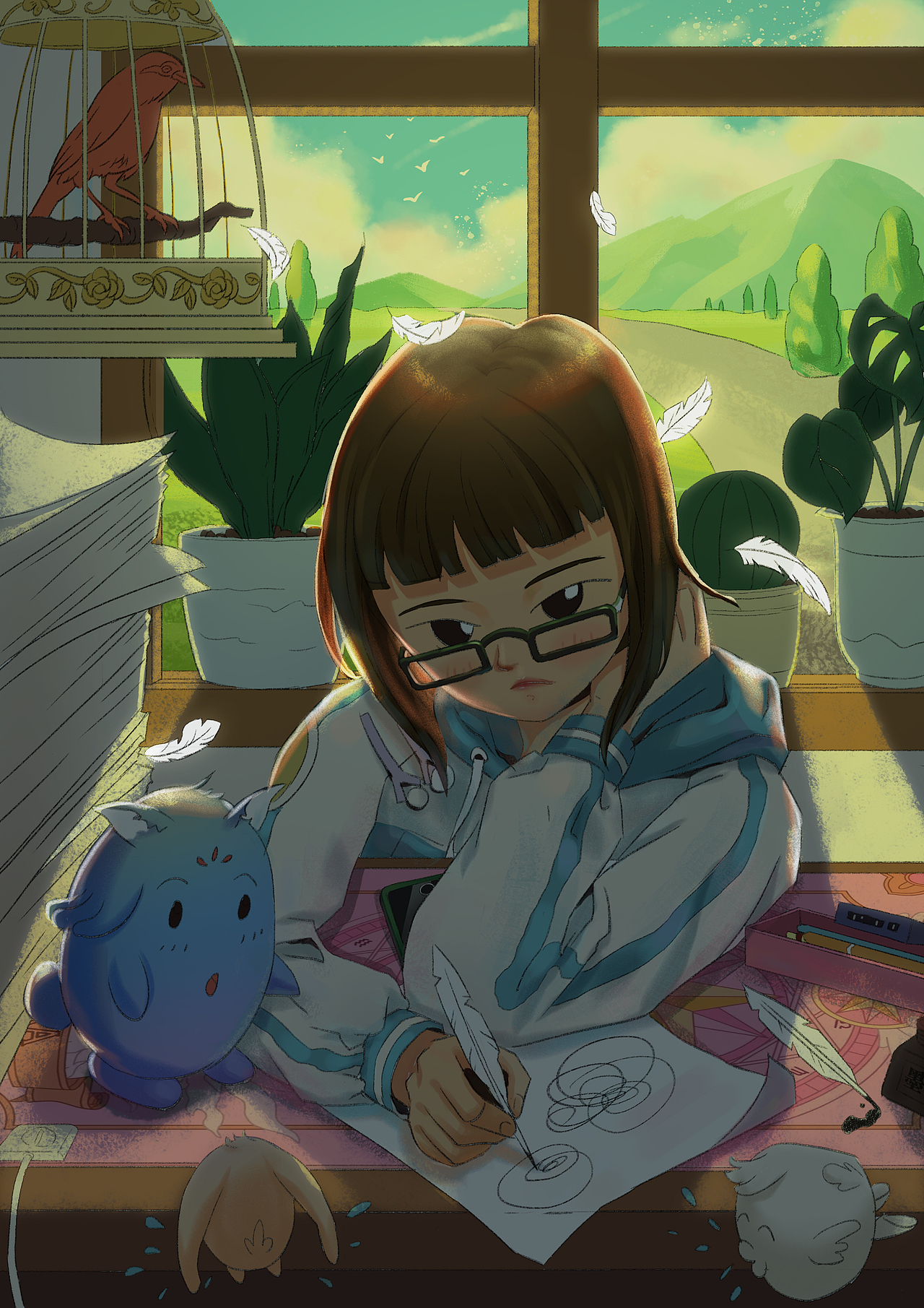 临摹（图ZMjg3MjM3MDMy） - 创作习作 - 站酷设计师火野亚美原创素材 - 站酷ZCOOL