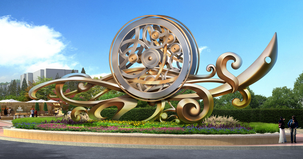 秦皇岛园博园雕塑|纯艺术|雕塑|清华美院雕塑设计 - 原创作品 - 站酷