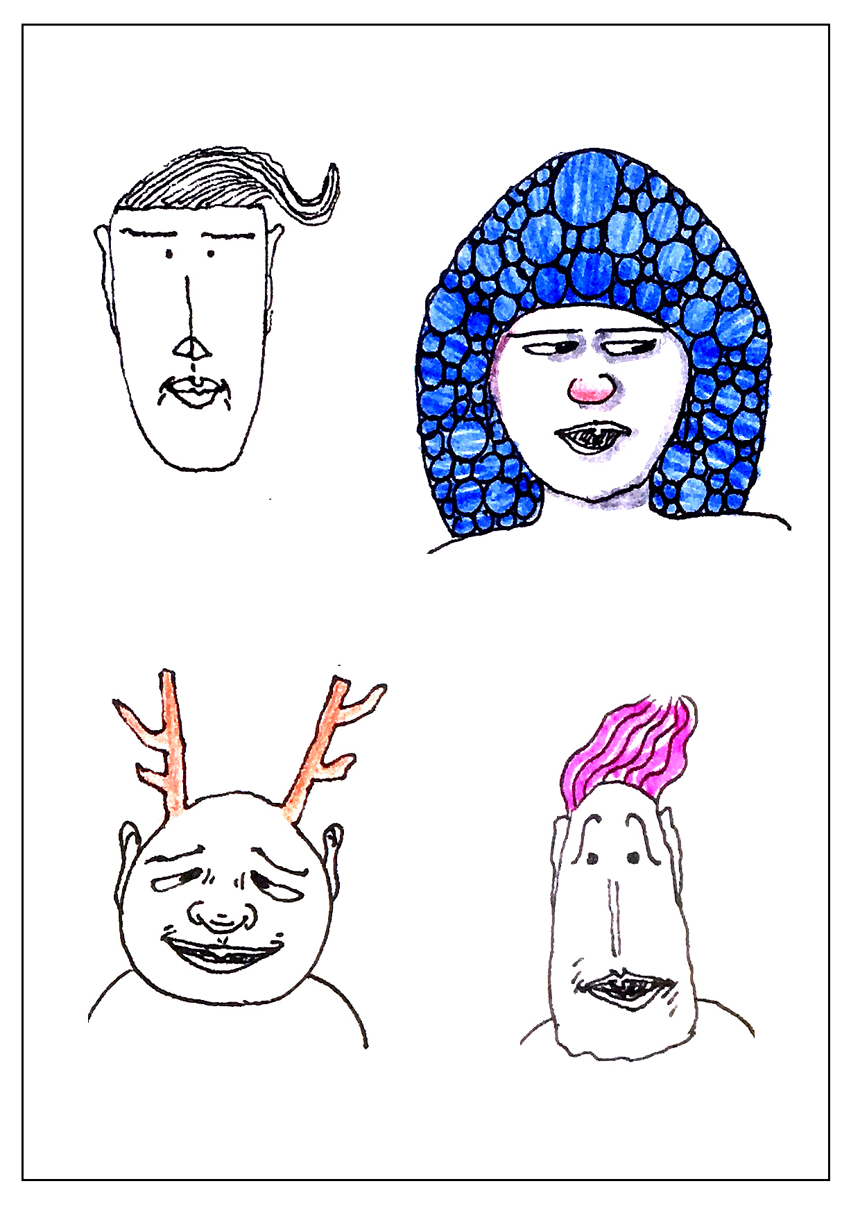 《南南丑画》——万像